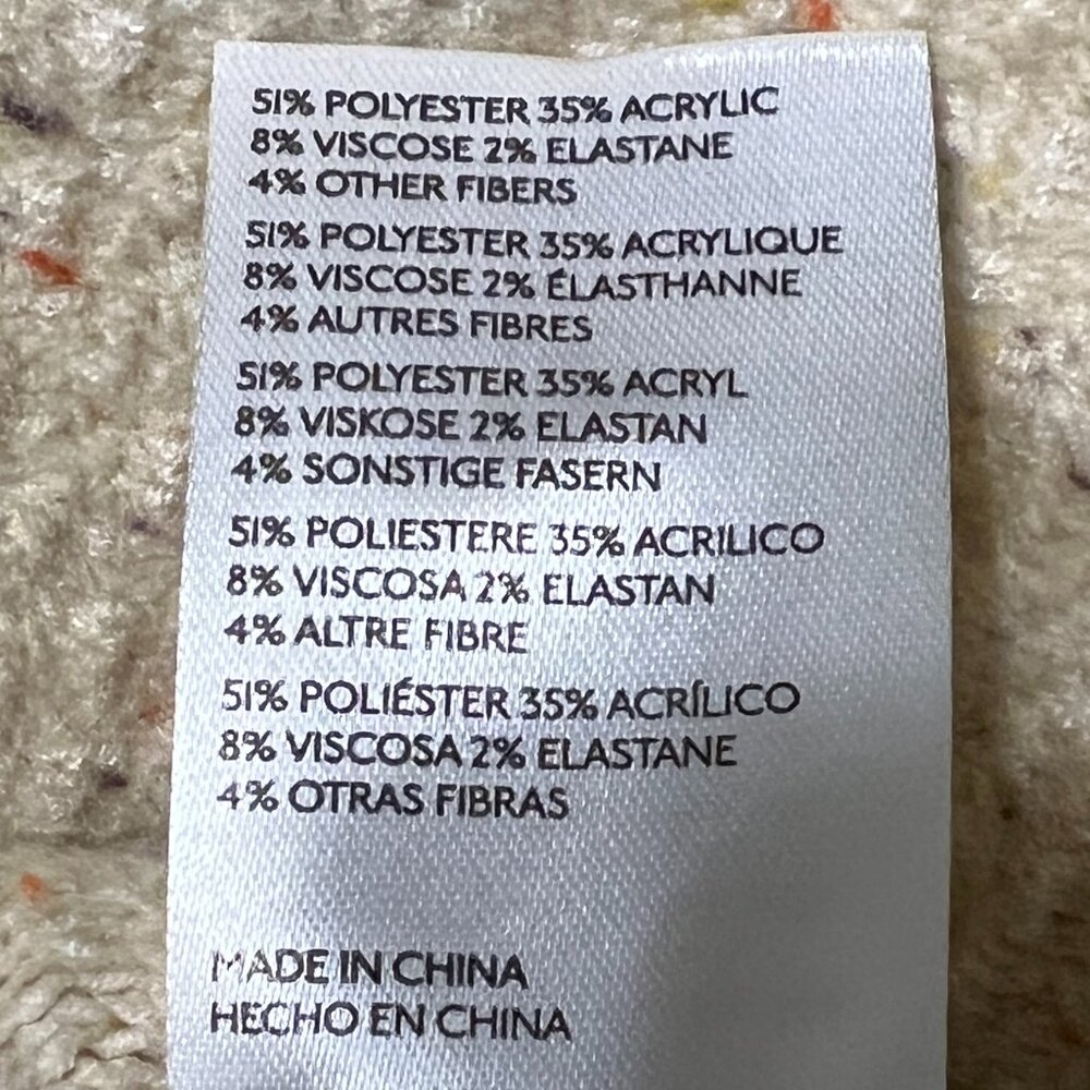ANTHROPOLOGIE X PILCRO OPEN FRONT COVERLET SIZE S(very roomy) - Picture 9 of 10